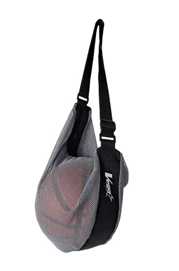 VEGA單顆籃球斜背包（灰色）