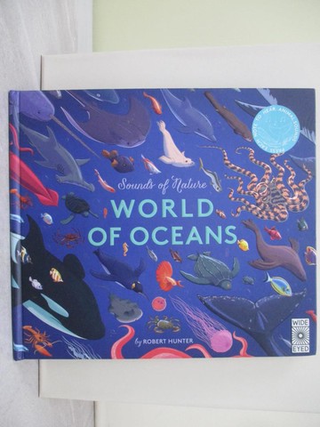 【書寶二手書T1／少年童書_YZO】Sounds of Nature: World of Oceans_Hunter, Rob (ILT)/ Grace, Claire
