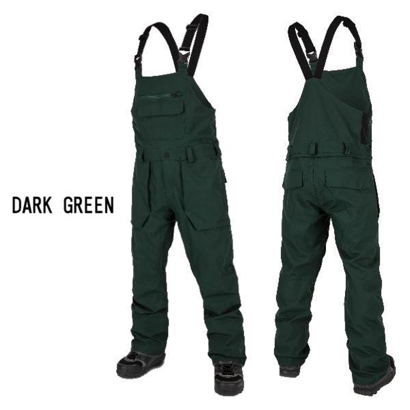 Volcom ビブパンツ DARK GREEN  ≪新品未使用≫