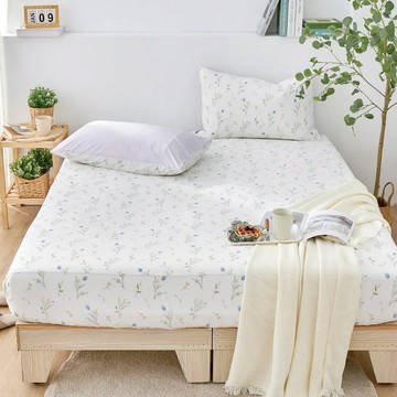 La Belle 鬱金奶蓋 眠綿冰涼感床包枕套組 (單人/雙人/加大) - 單人105X186CM