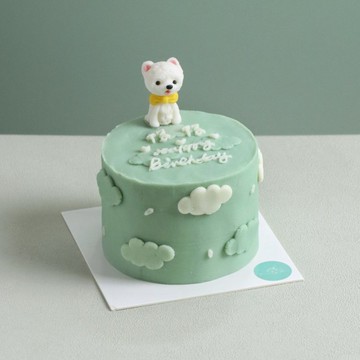 寵物派對 雲朵蛋糕 手工鮮食蛋糕 生日禮物 毛家人蛋糕房
