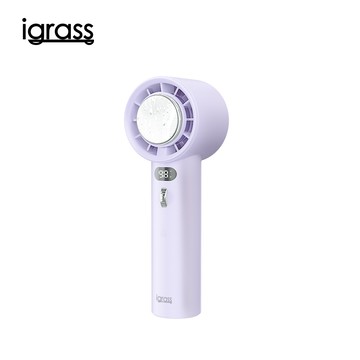 igrass 數顯100段制冷式強力風扇-羅蘭紫