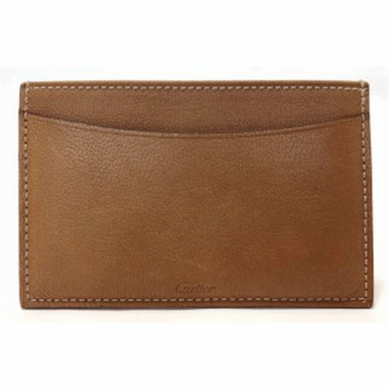 カルティエ カードケース パスケース 定期入れ ブラウン 茶色 レザー 名刺入れ メンズ レディ 通販 Lineポイント最大1 0 Get Lineショッピング