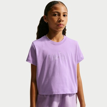 Nike Sportswear Older Kids' (Girls') Cropped T-Shirt
