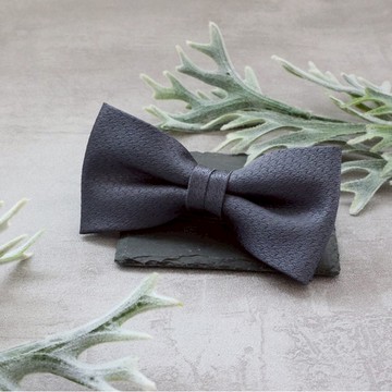 黑禮帽｜深灰亮紋領結-你要仔細看我才知道我的獨特