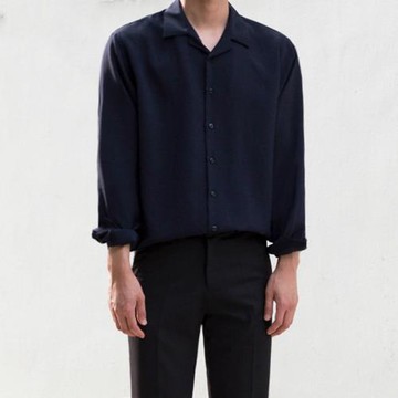 MRCYC秋裝網紅很仙的長袖襯衫男韓系潮流帥氣痞帥男百搭襯衣男潮