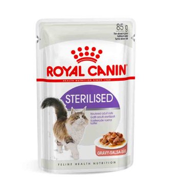 Royal Canin法國皇家-室內熟齡貓主食濕糧IN+7W 85g 12包組