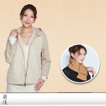 蘭陵(1入)精品拼接連帽外套N09-08-ECTV