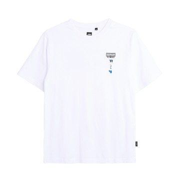 5th STREET｜男裝｜刺繡圖案設計短袖T恤｜白色