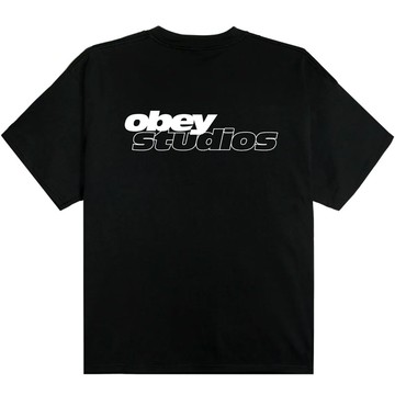 OBEY 168024318-BLK STUDIOS SPORT TEE 短T (黑色)