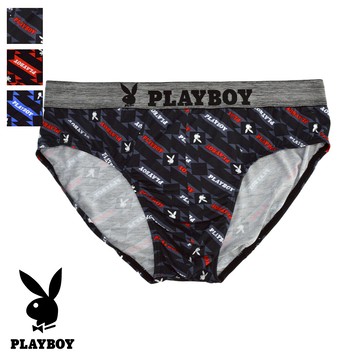 【PLAYBOY】親膚柔纖絕對動展三角褲-C030PB