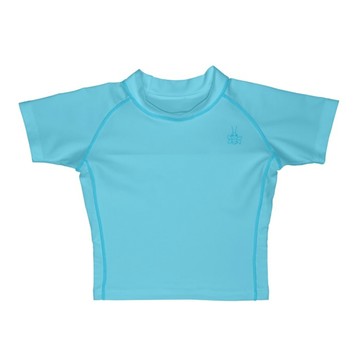I Play - 短袖防曬衣-水藍色