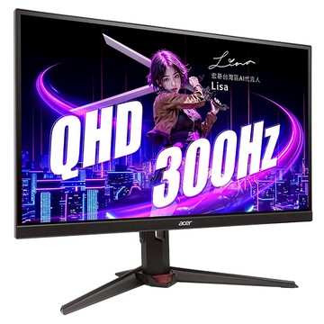 acer 宏碁 LED寬螢幕 2K/300Hz/0.5ms/IPS  XV272U F3  27吋  1台