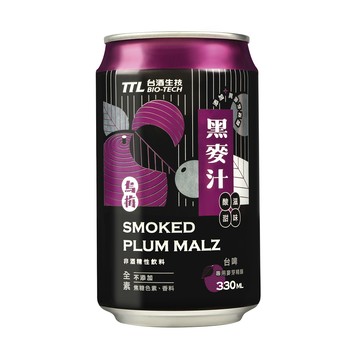 [家速配]台酒烏梅黑麥汁 Can 330ml