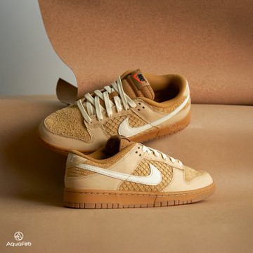 Nike Dunk Low Retro 男 鬆餅棕 復古 低筒 麂皮 經典 運動 休閒鞋 FZ4041-744