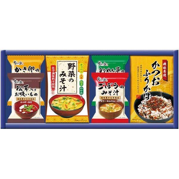 内祝い お返し みそ汁 お吸い物 スープ 惣菜 お歳暮 2023 ギフト フリーズドライ ふりかけ バラエティ セット SM-BO (30)