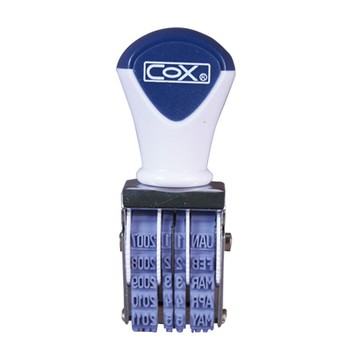 COX英文日付印/5號