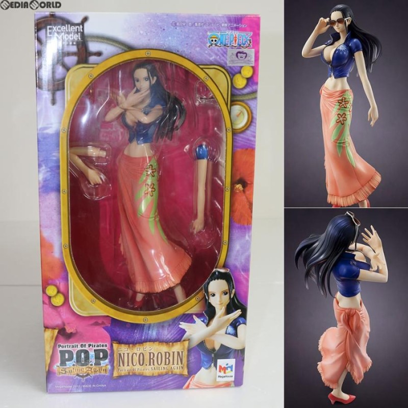 中古即納』{FIG}Portrait.Of.Pirates P.O.P Sailing Again ニコ・ロビン ONE PIECE(ワンピース)  1/8 完成品 フィギュア メガハウス(20130929) | LINEブランドカタログ