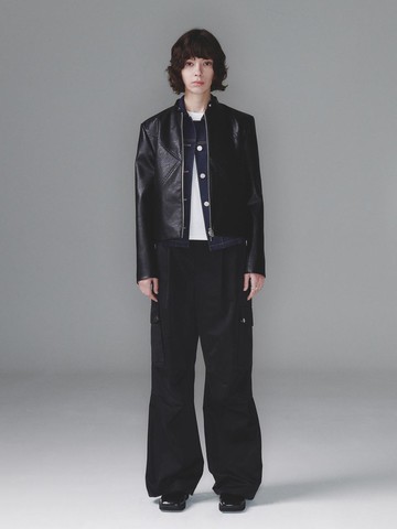 SHINING CARGO PANTS (BLACK)