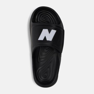 New Balance 拖鞋-黑色系 涼拖鞋-SWASPTF1-B