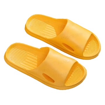 FANCY LIFE 居家防滑拖鞋 36~37 黃色  1雙