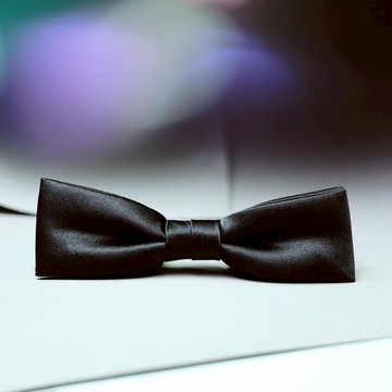黑緞窄領結- 詹姆士龐德都說我戴起來比較帥