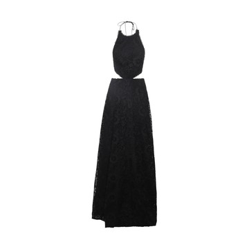 Sabina Musayev - Black Stretch Doro Long Dress