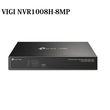 【享最高折300】TP-LINK VIGI NVR1008H-8MP 8路PoE+ NVR網路監控主機 監視器主機