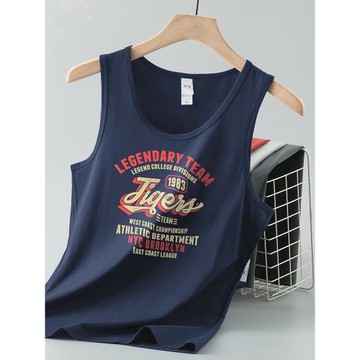 莫代爾背心男夏季健身速干冰絲涼感透氣跨欄無袖t恤籃球運動坎肩