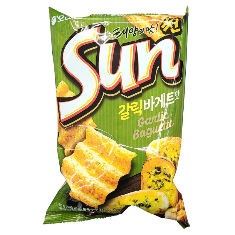 オリオン] サンチップ ガーリックバゲット味 80g 韓国お菓子 韓国 