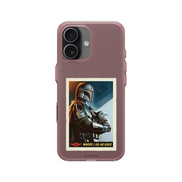 iPhone 17 Clear (相機按鈕) 晶醺玫 - Star Wars - The Mandalorian - 曼達洛人 - 曼多海報