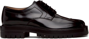Maison Margiela 黑色 Tabi Lace-Up 德比鞋