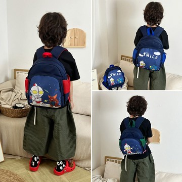 ✨壹灣出貨✨奧特曼幼兒園書包寶寶兒童男孩卡通輕便防水可愛減負外出雙肩背包