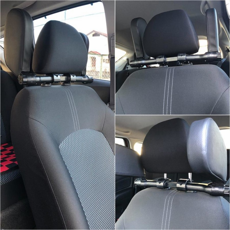 ネックパッド 車 首枕 車用 ヘッドレスト ネッククッション 後付け ネックピロー 首こり ドライブ 休憩 クッション 首 枕 Sunruck 通販 Lineポイント最大get Lineショッピング