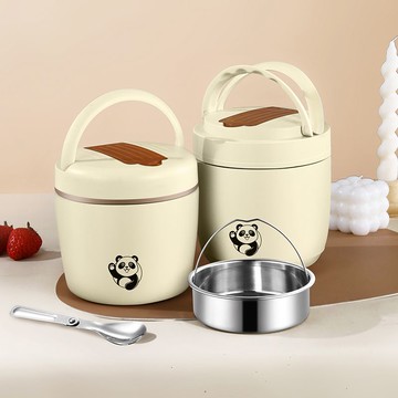 免運 不銹鋼便當盒保溫飯盒 304不銹鋼保溫飯盒真空保溫飯桶上班族帶飯專用小學生超長保溫桶