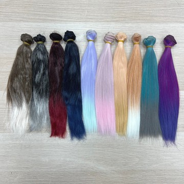 魔髮樂 髮排 長25CM 寬100CM 重量30克 娃娃假髮 客製化 髮片訂做 SV