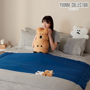 YVONNE 以旺傢飾 S more 雙人四季被-極光藍（DINOTAENG）