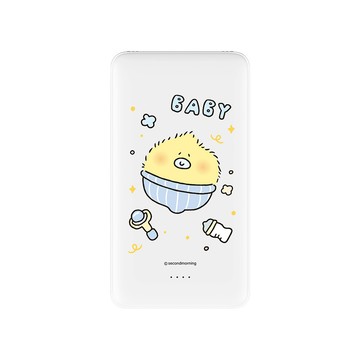 【正版授權】Second Morning檸檬寶寶雙線快充10000mAh行動電源