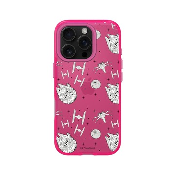 iPhone 16 Pro Clear 粉漾桃 - 迪士尼-星際大戰 Star Wars - POP全載具3