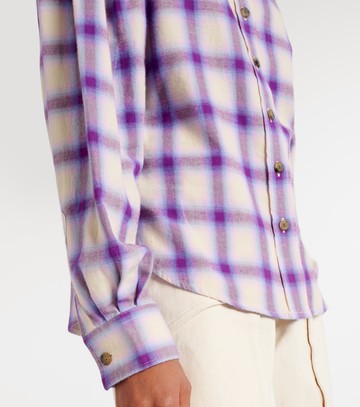 Marant Etoile Checked cotton shirt