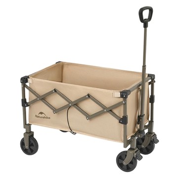 Naturehike 挪客 輕盈折疊推車 70L  亞麻棕  1個