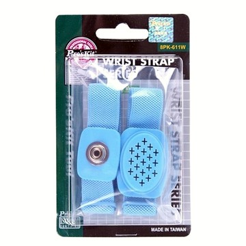 ProsKit 台灣製無繩無線防靜電手環8PK-611W(可調日型環鬆緊帶)靜電消除器抗靜電手環亦適冬季冬天乾燥平時少觸電