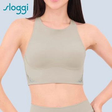 GET ACTIVE系列運動短版背心 石英灰