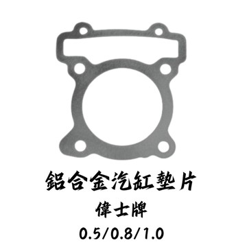 【台南新發車業】SHINFA 偉士牌 VESPA 鋁合金汽缸墊片