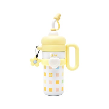 Arlink 多拿滋系列 1000ml 冰霸杯 保溫保冰 (316 不鏽鋼 /附粗吸管/可喝珍珠 /手提保溫杯/大容量水杯 )