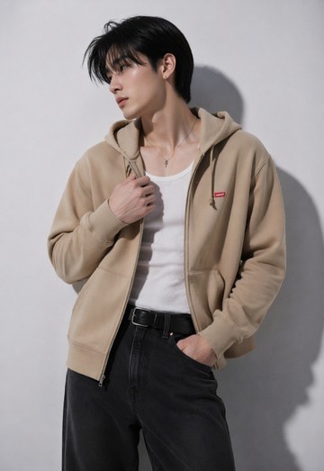 男款 MINI LOGO 外套 連帽外套 熱賣單品