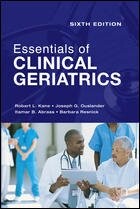 Essentials of Clinical Geriatrics (6版) Kane 2008 McGraw-Hill