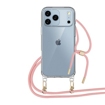 o-one 【軍功II防摔殼-掛繩升級版】Apple iPhone 17 Pro Max 透明掛繩手機殼 編織吊繩 防摔殼 軍功殼