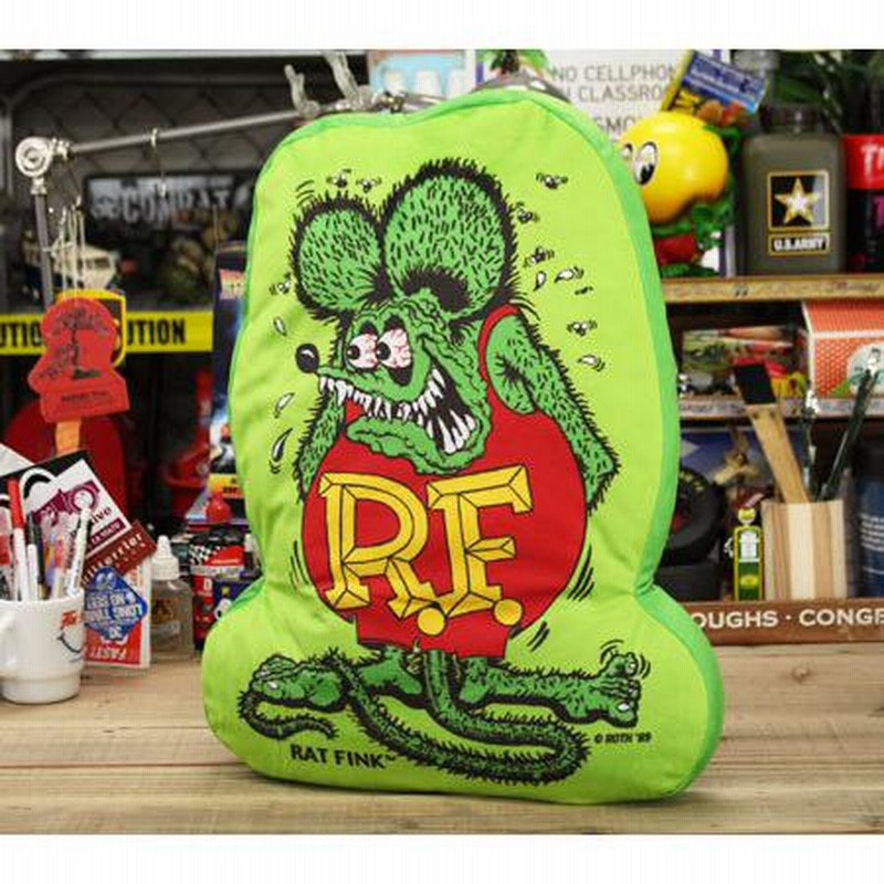 Amazon.co.jp: ラットフィンク クッションカバー ratfink weirdo