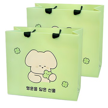 Donna&deco 禮物購物袋  2個  22 x 20 x 10 cm  幸運禮物2號